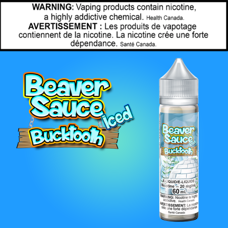 Beaver Sauce Iced Bucktooth 60ml Salt Excised