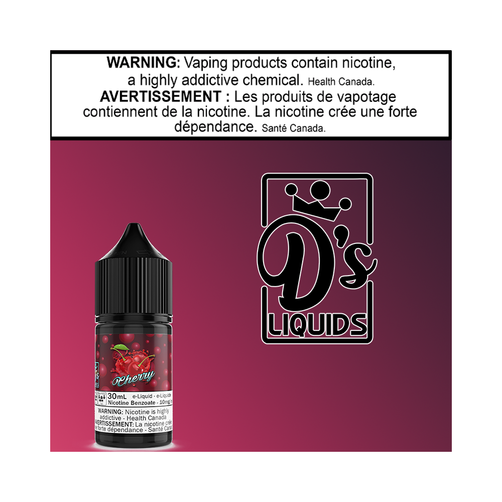 D's Cherry 30ml Salts Excised