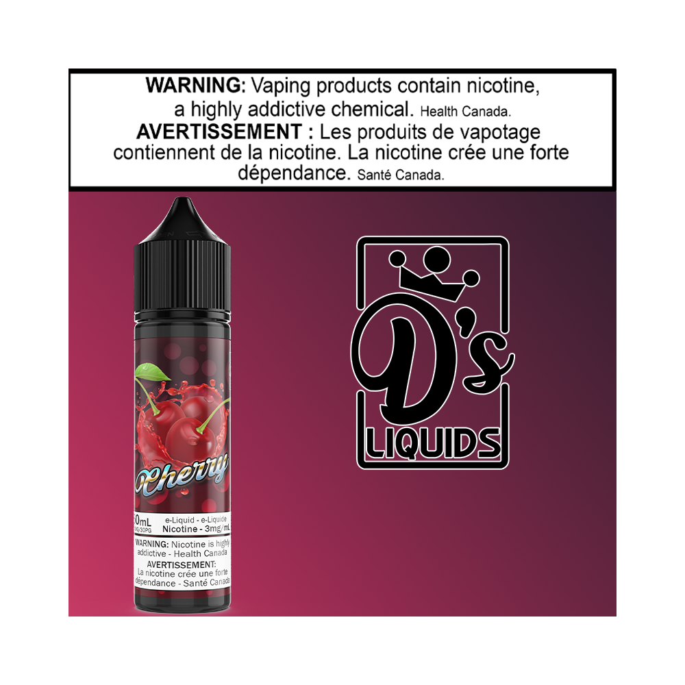 D's Cherry 60ml Excised