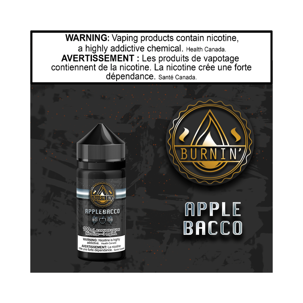 Burnin Apple Bacco 100ml Excised