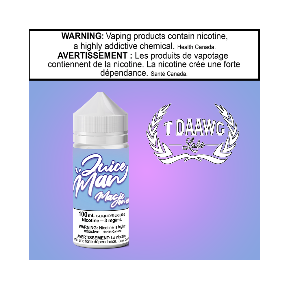 TDaawg Juice Man Magic On Ice 100ml Excised