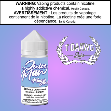 TDaawg Juice Man Magic On Ice 100ml Excised