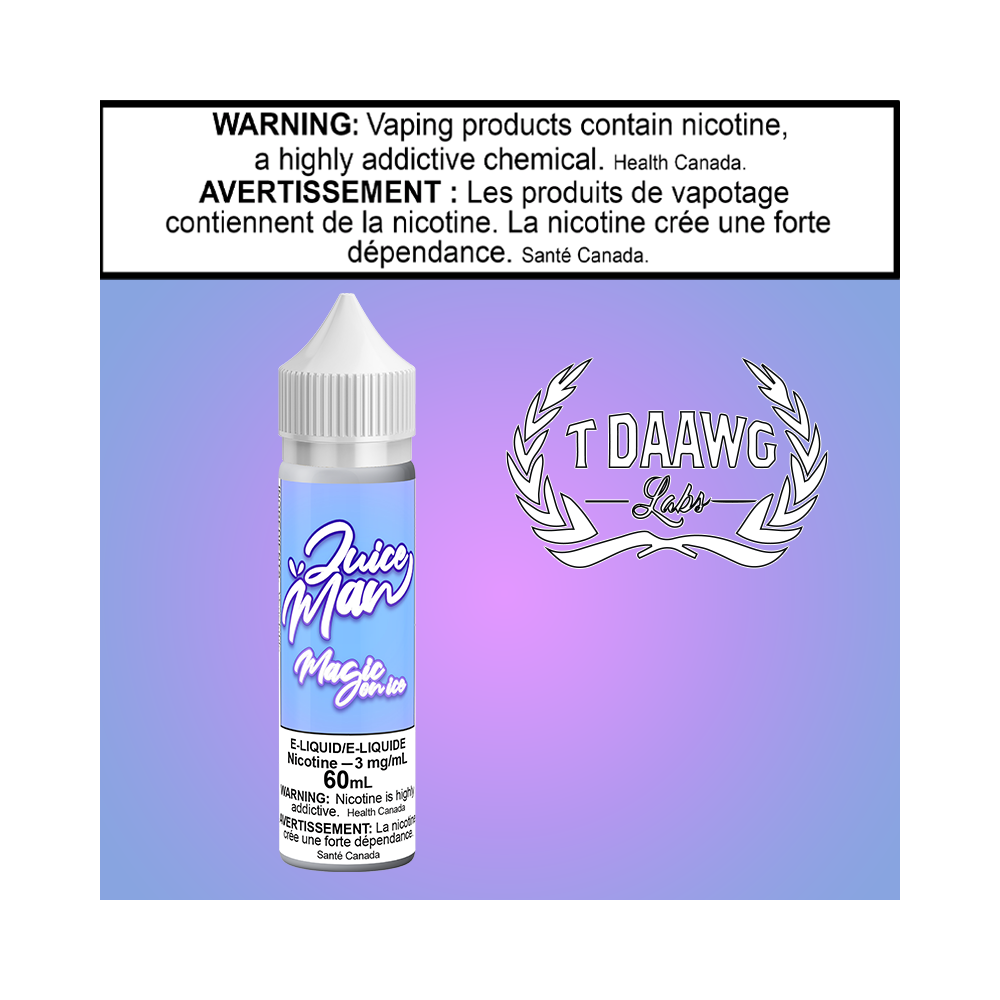 TDaawg Juice Man Magic On Ice 60ml Excised