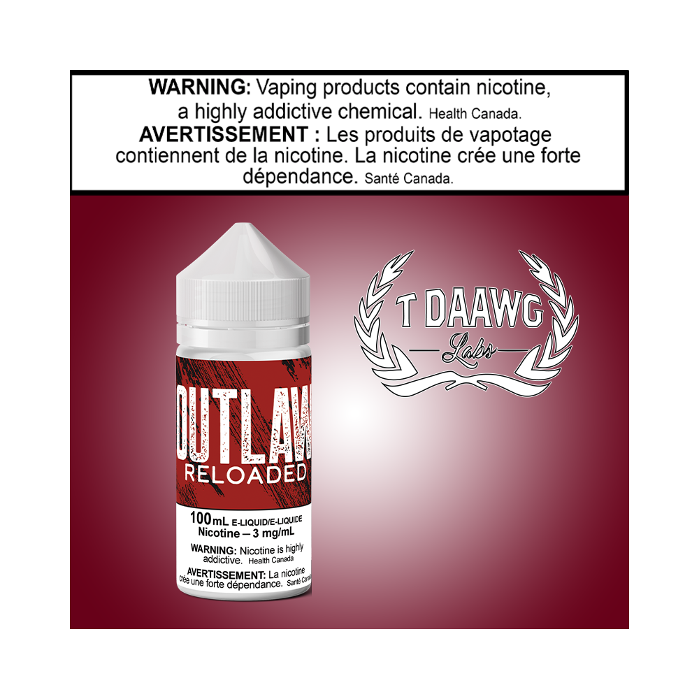 TDaawg Outlaw Reloaded 100ml Excised