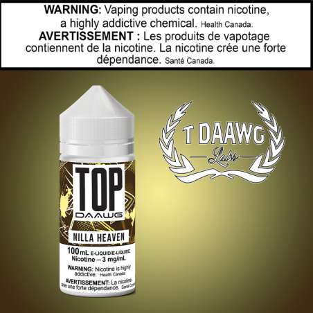 TDaawg Top Daawg Nilla Heaven 100ml Excised