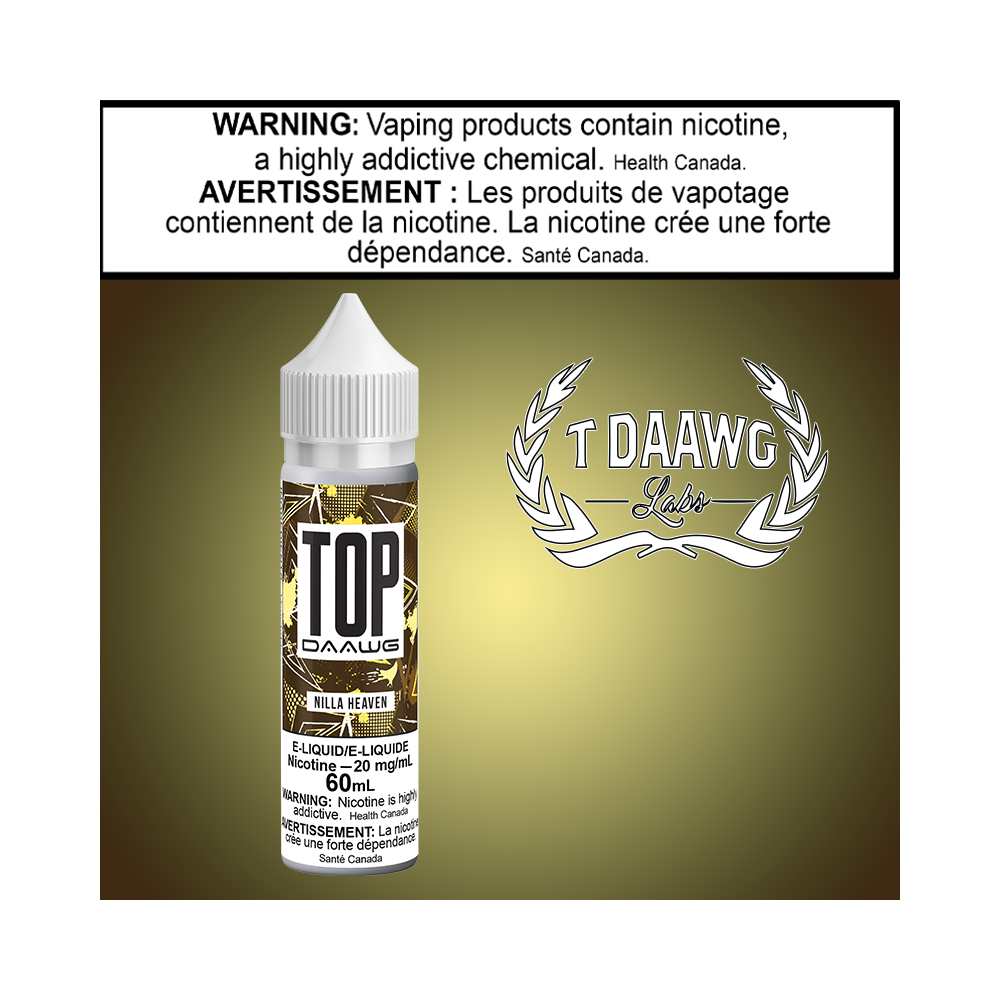TDaawg Top Daawg Nilla Heaven 60ml Salts Excised
