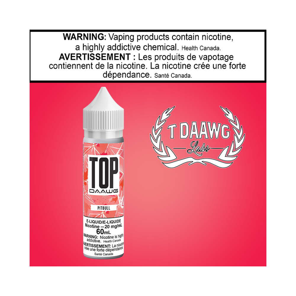 TDaawg Top Daawg Pitull 60ml Salts Excised