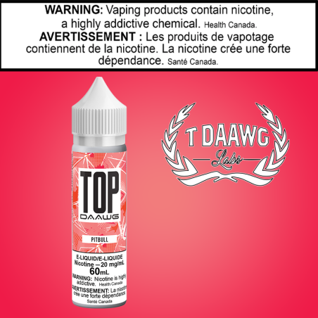 TDaawg Top Daawg Pitull 60ml Salts Excised