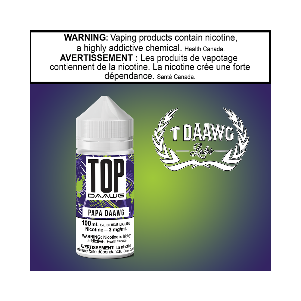 Top Daawg Papa Daawg 100ml Excised