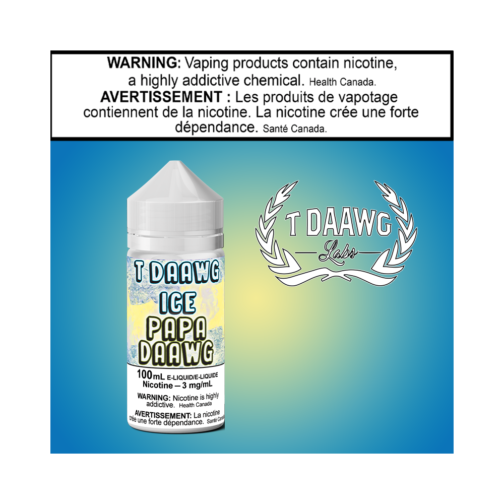 Top Daawg Papa Daawg Iced 100ml Excised