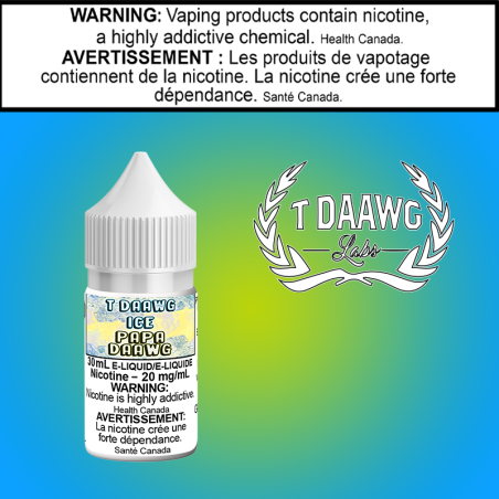 Top Daawg Papa Daawg Iced 30ml Salts Excised
