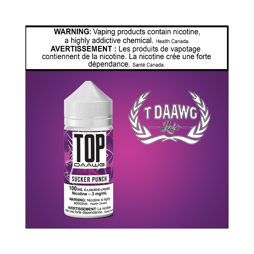 Top Daawg Sucker Punch 100ml Excised