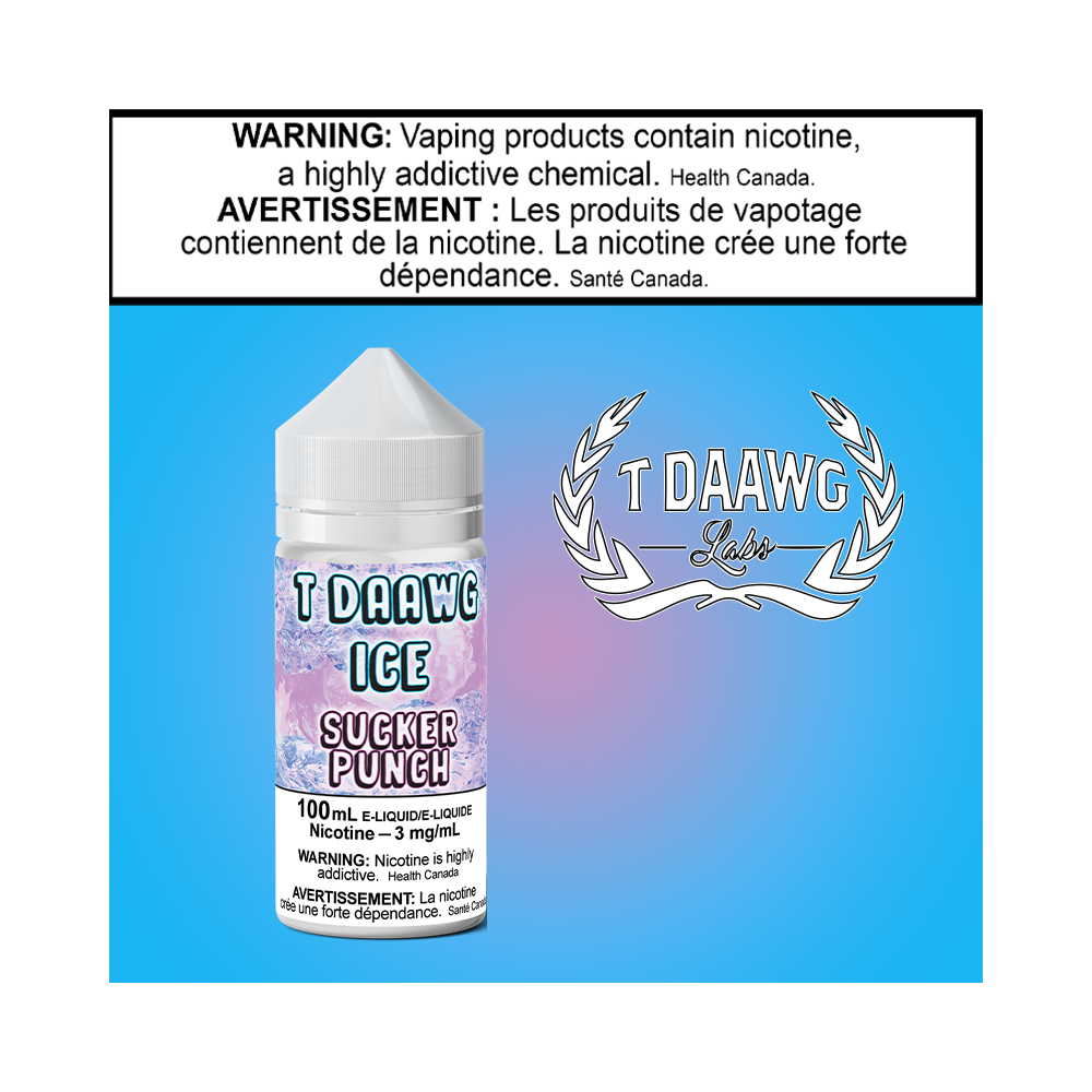 Top Daawg Sucker Punch Iced 100ml Excised