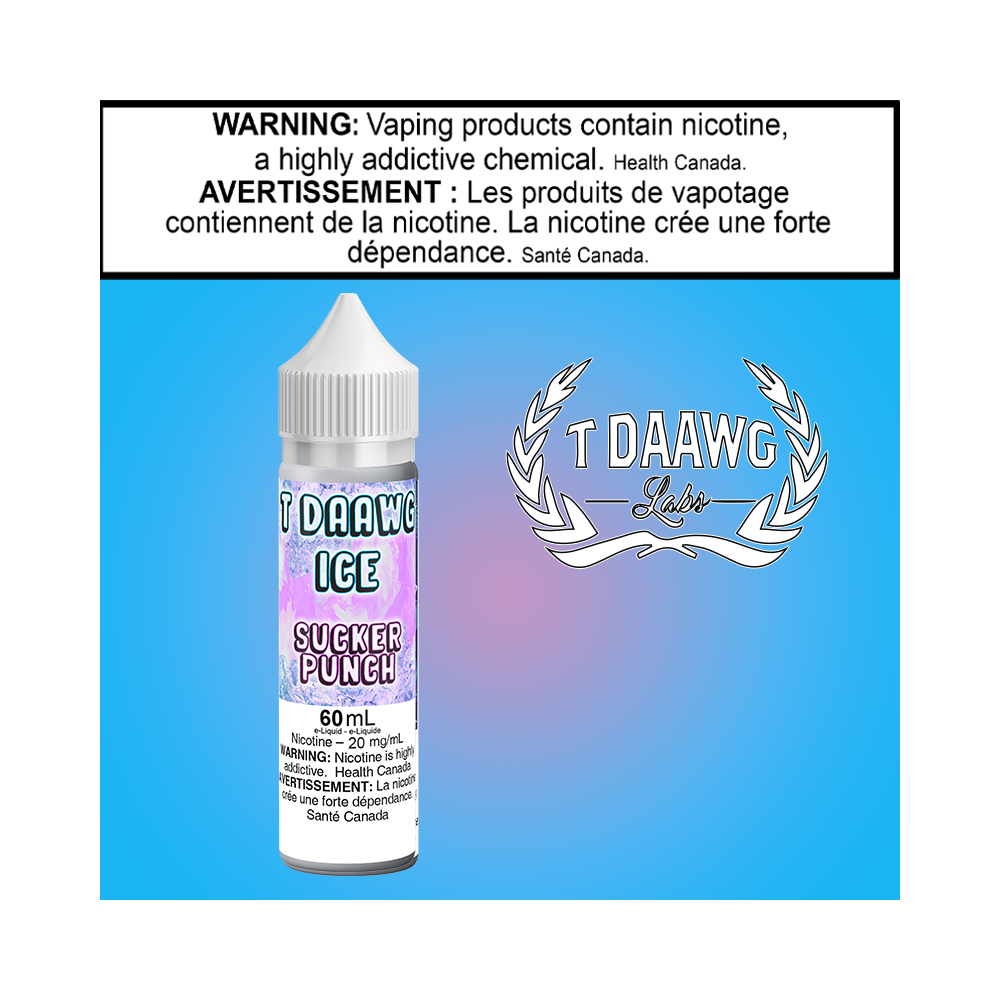 Top Daawg Sucker Punch Iced 60ml Salts Excised