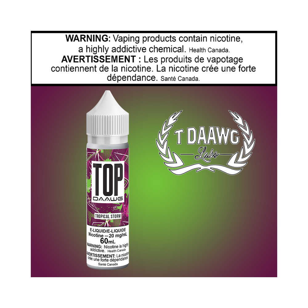 Top Daawg Tropical Storm 60ml Salts Excised