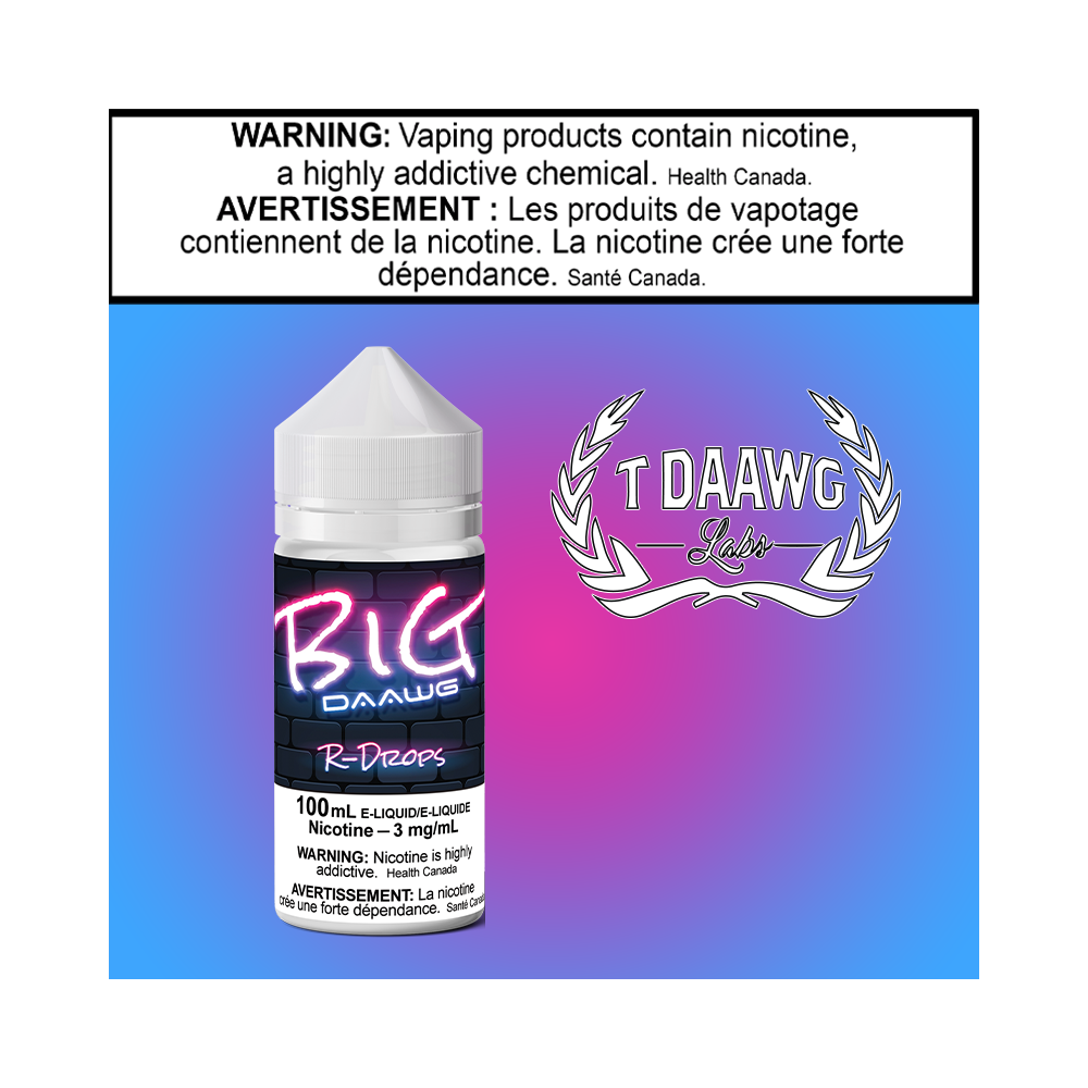 TDaawg R-Drops 100ml Excised