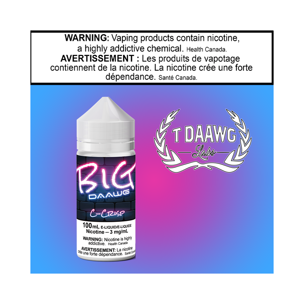TDaawg C-Crisp 100ml Excised