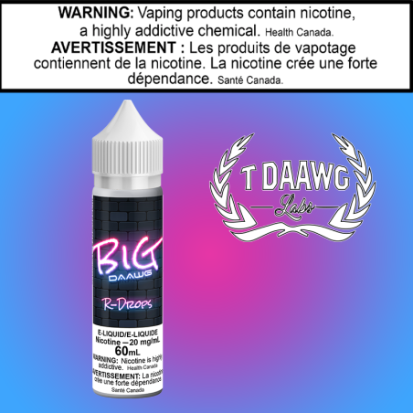 TDaawg R-Drops 60ml Salts Excised