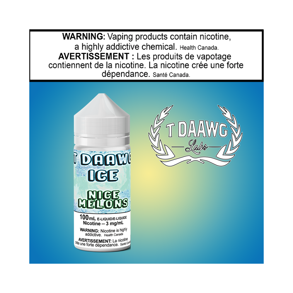TDL Nice Melons Iced 100ml Excise