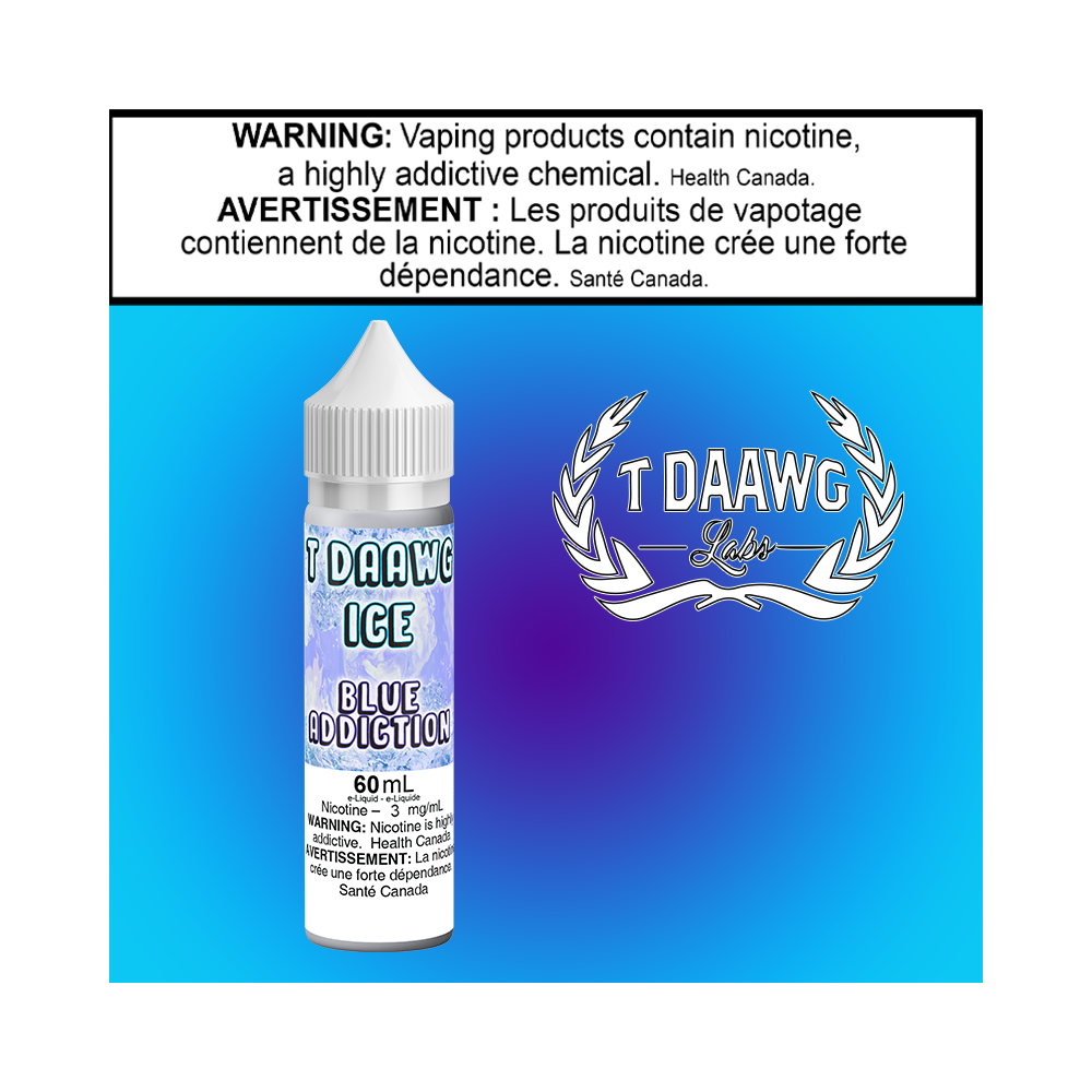 TDL Top Daawg Blue Addiction Iced 60ml Excised
