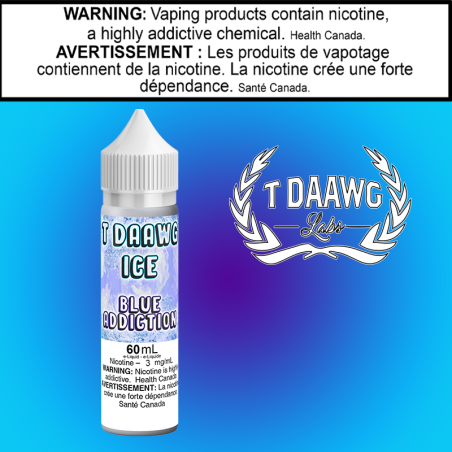 TDL Top Daawg Blue Addiction Iced 60ml Excised