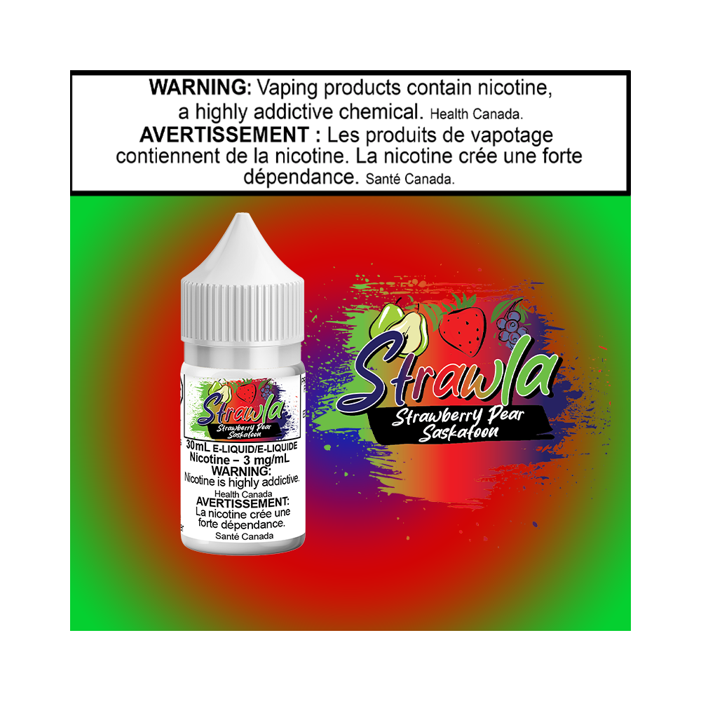 Strawla-Straw Pear Saskatoon 30ml Excised