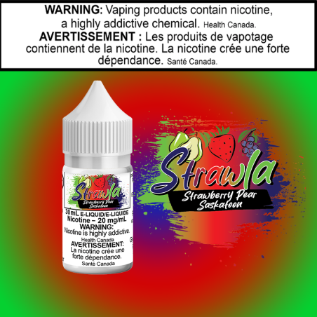 Strawla-Straw Pear Saskatoon 30ml Salt Excised