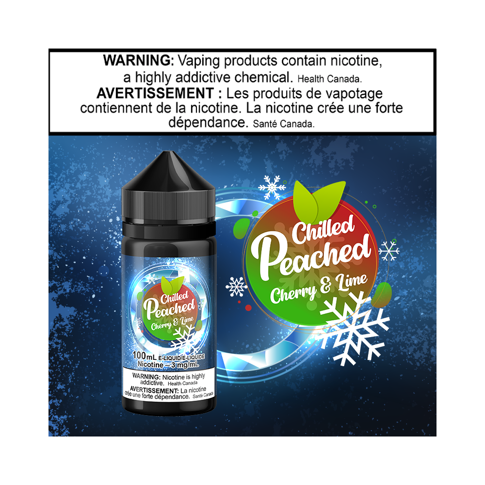 Peached Chilled Cherry Lime 100ml Excised