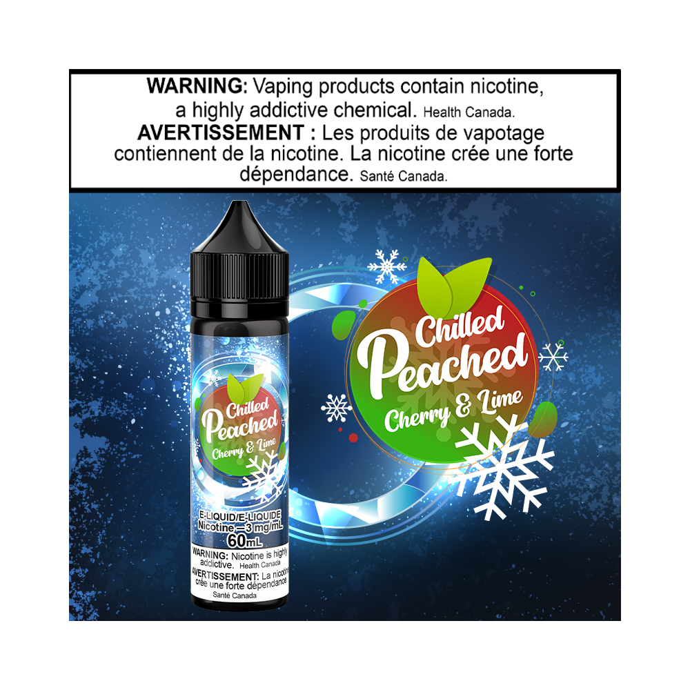 Peached Chilled Cherry Lime 60ml Excised