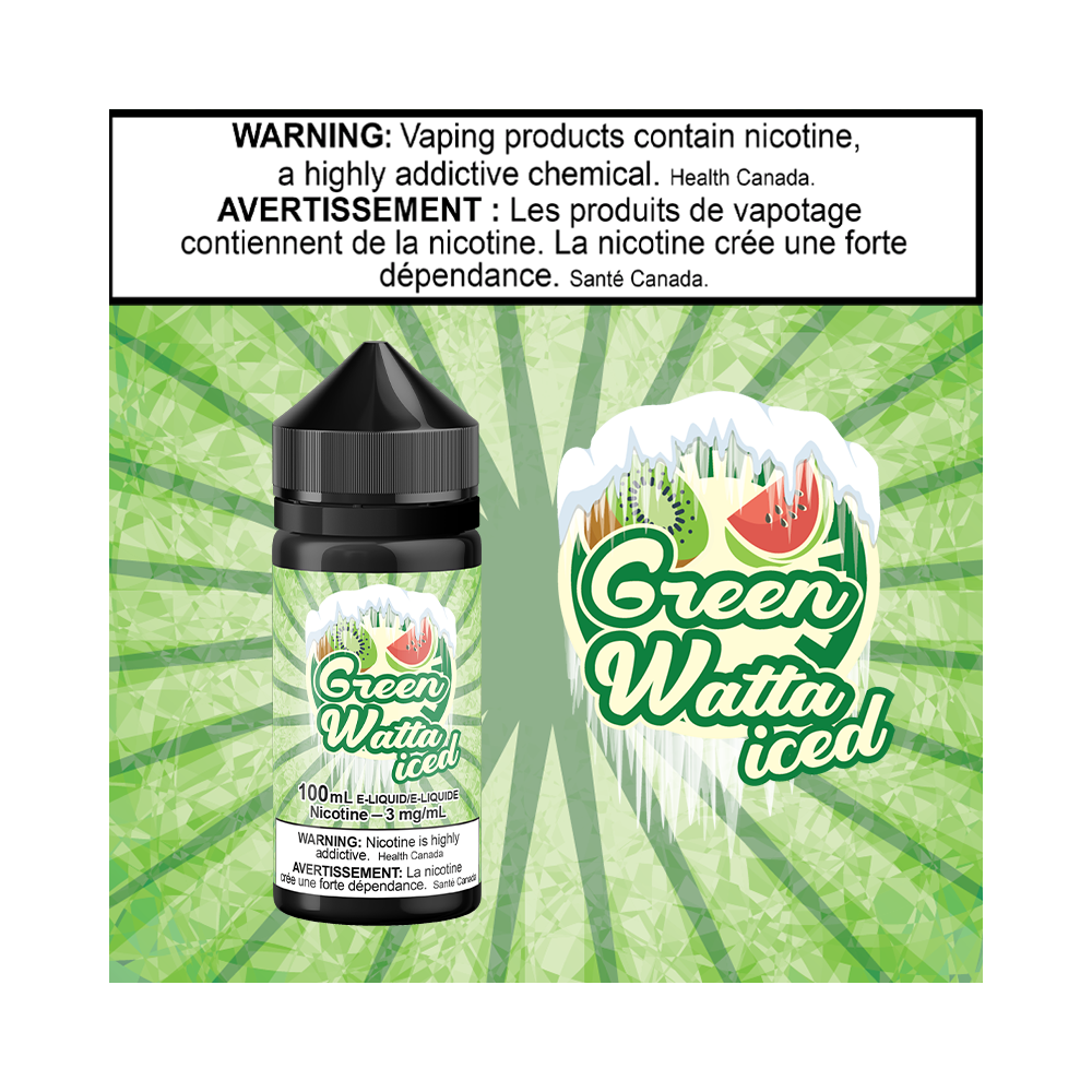 Watta Green Iced 100ml Excised