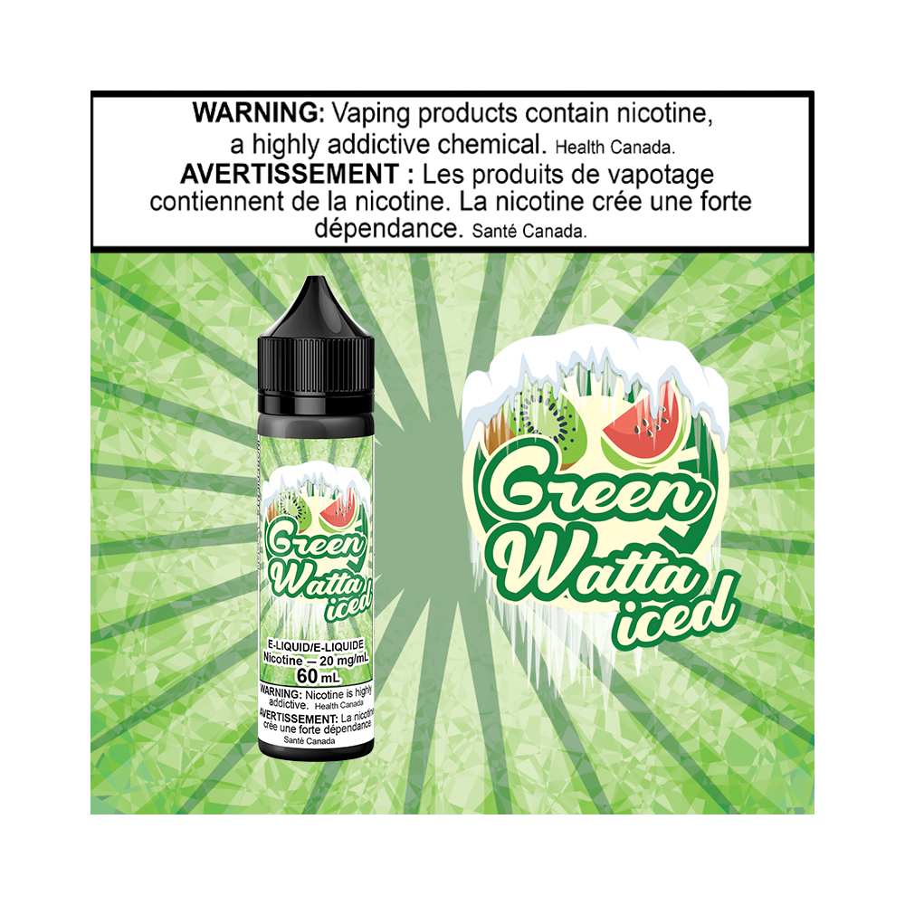 Watta Green Iced Salt 60ml Excised