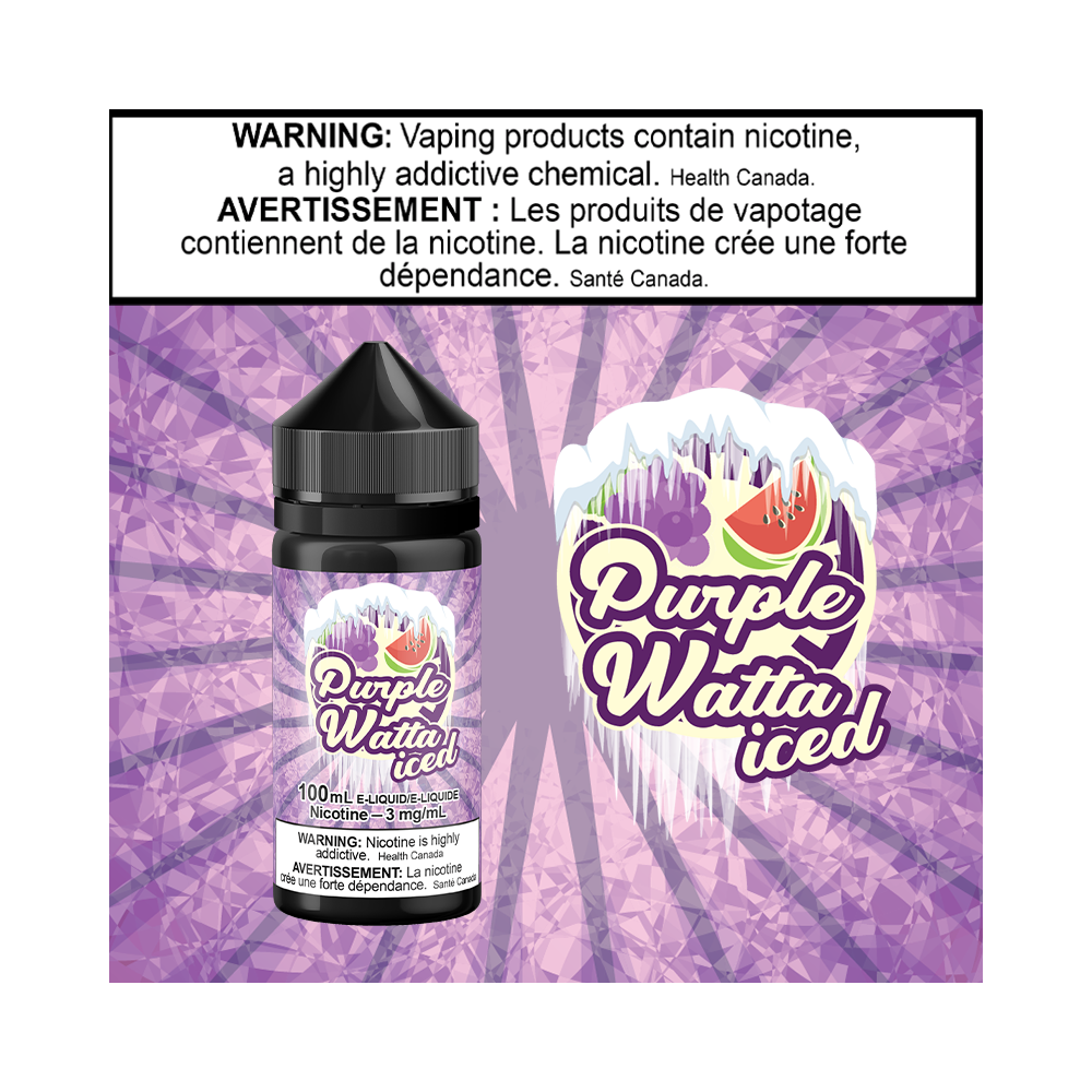 Watta Purple Iced 100ml Excised