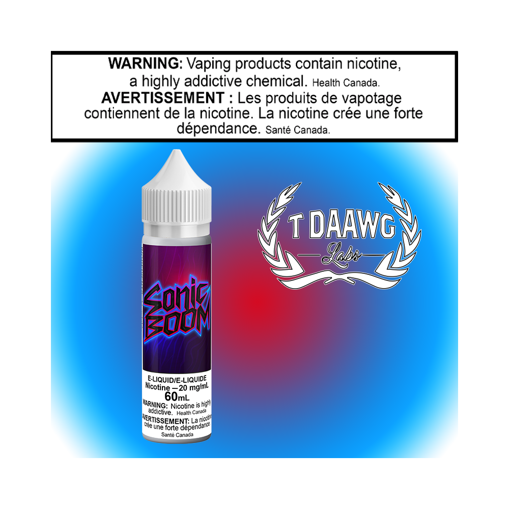 T Daawg Sonic Boom 60ml Salt Excised