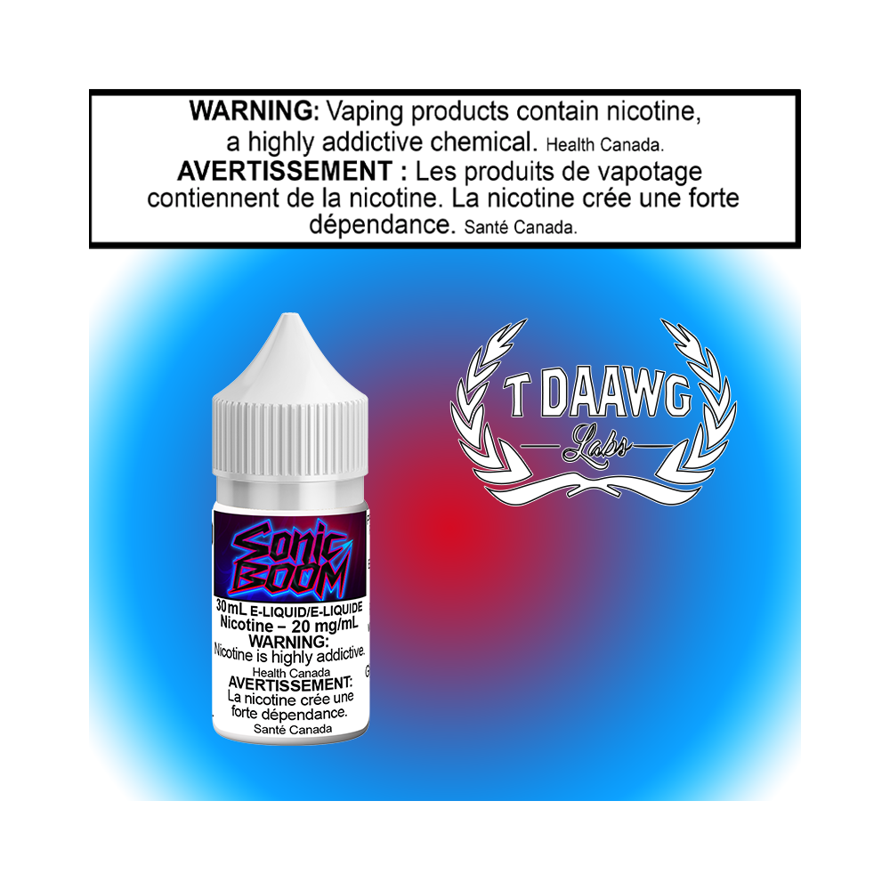 T Daawg Sonic Boom 30ml Salt Excised