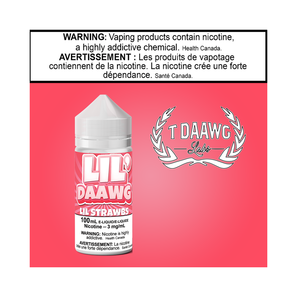 Lil Daawg Lil Strawbs 100ml Excised