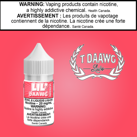 Lil Daawg Lil Strawbs 30ml Salt Excised