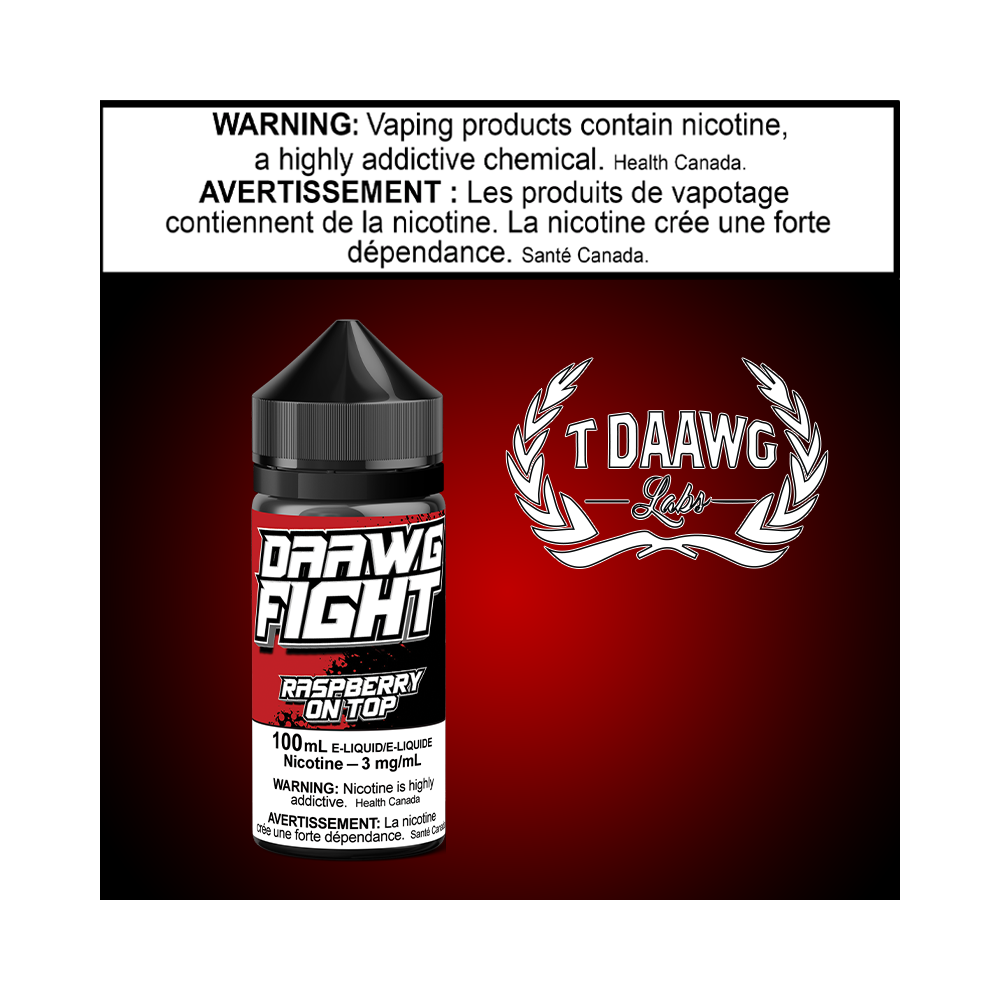 Daawg Fight Raspberry 100ml Excised