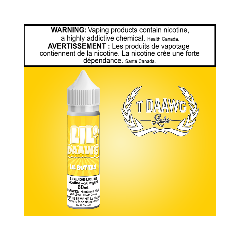 Lil Daawg Buttas 60ml Salt Excised