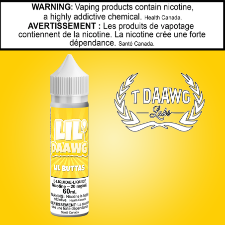 Lil Daawg Buttas 60ml Salt Excised
