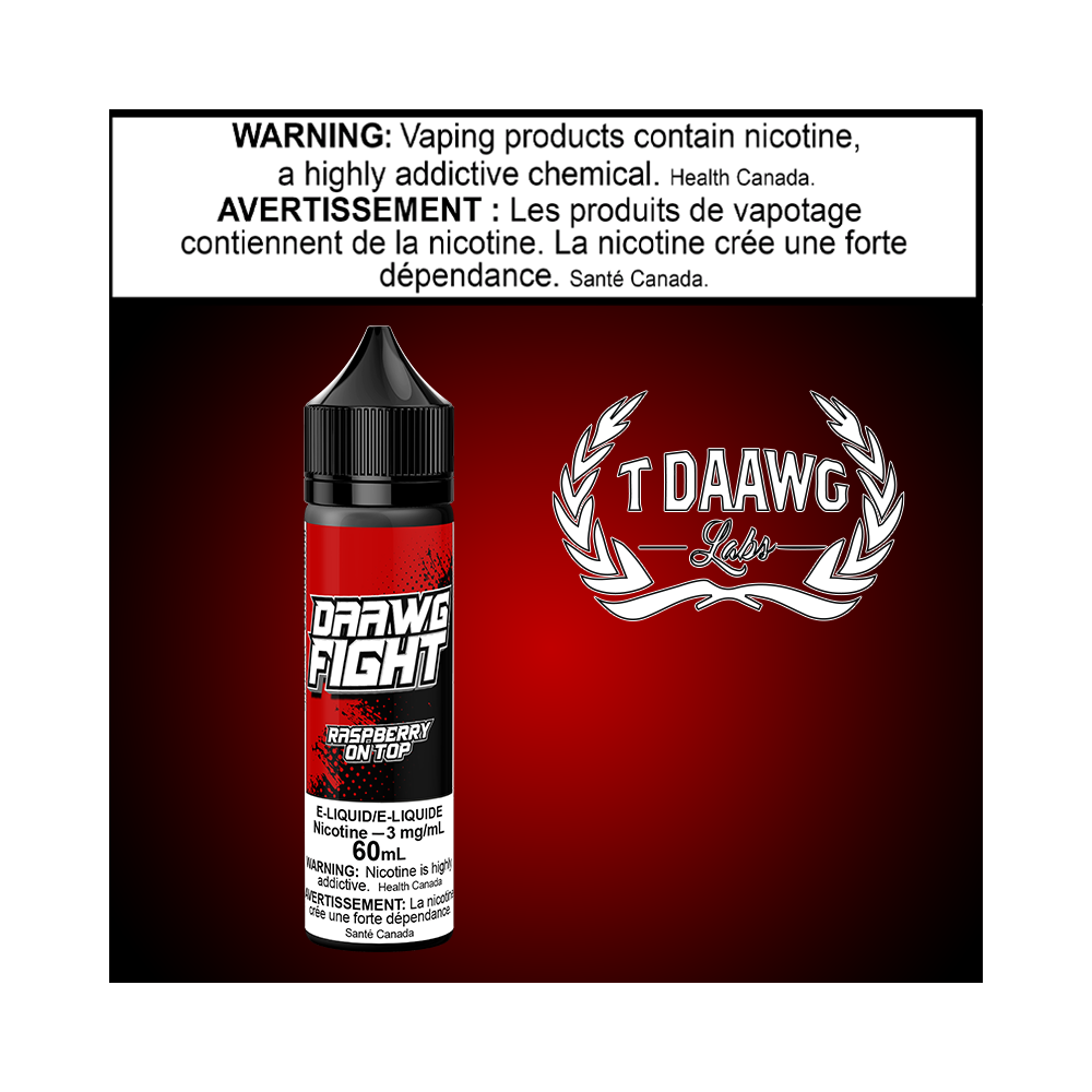 Daawg Fight Raspberry 60ml Excised