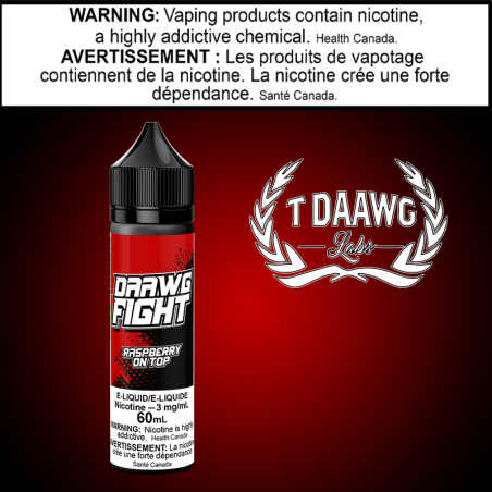 Daawg Fight Raspberry 60ml Excised