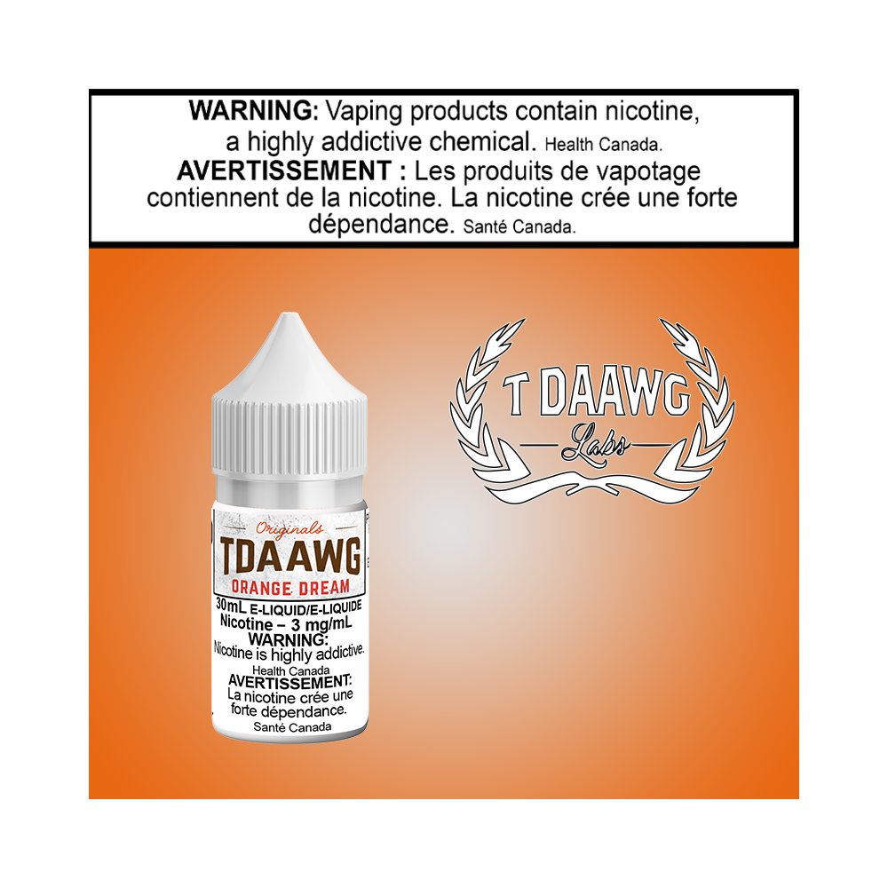 TDaawg Orange Dream 30ml Excised