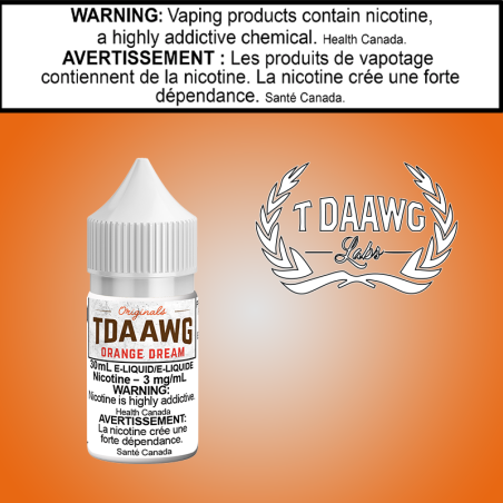 TDaawg Orange Dream 30ml Excised