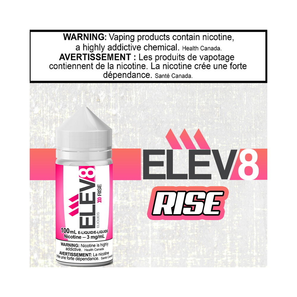 ELEV8 ELIQUIDS RISE 100ML Excised