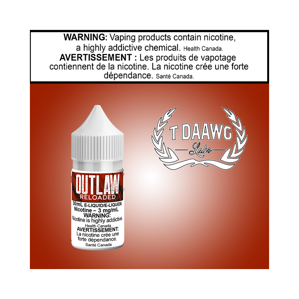 TDaawg Outlaw Reloaded 30ml Excised