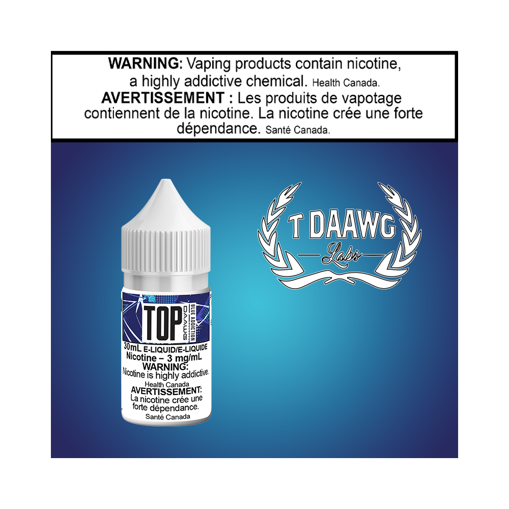 TDL Top Daawg Blue Addiction 30ml Excised