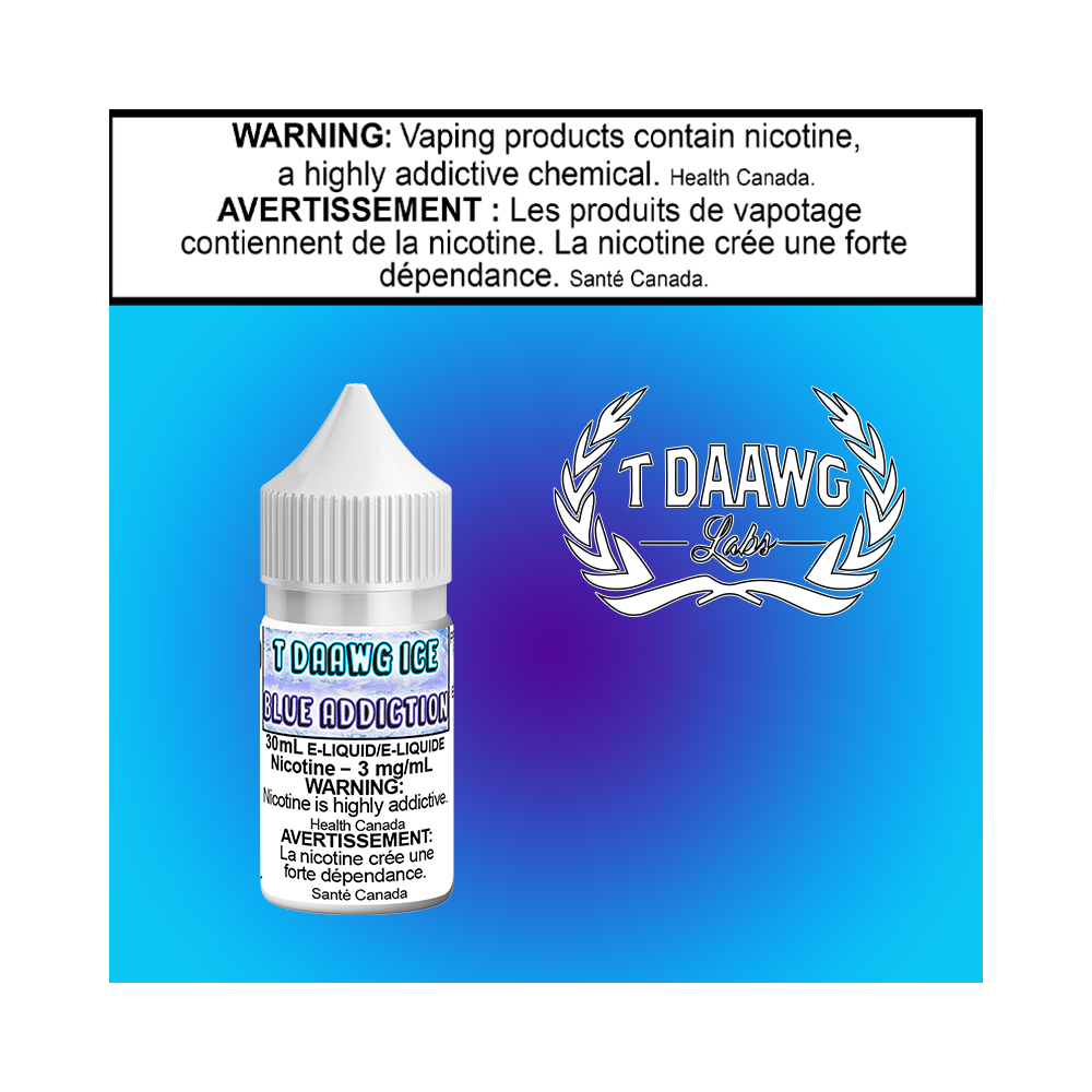 TDL Top Daawg Blue Addiction Iced 30ml Excised
