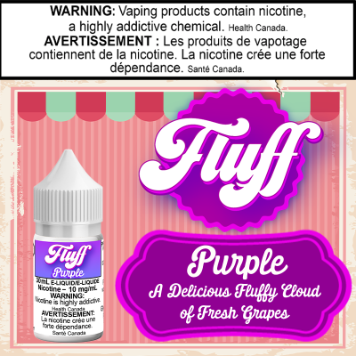 Fluff Purple 30ml Salt Excised
