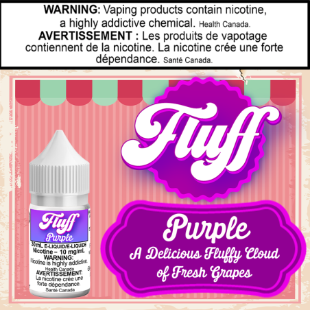 Fluff Purple 30ml Salt Excised