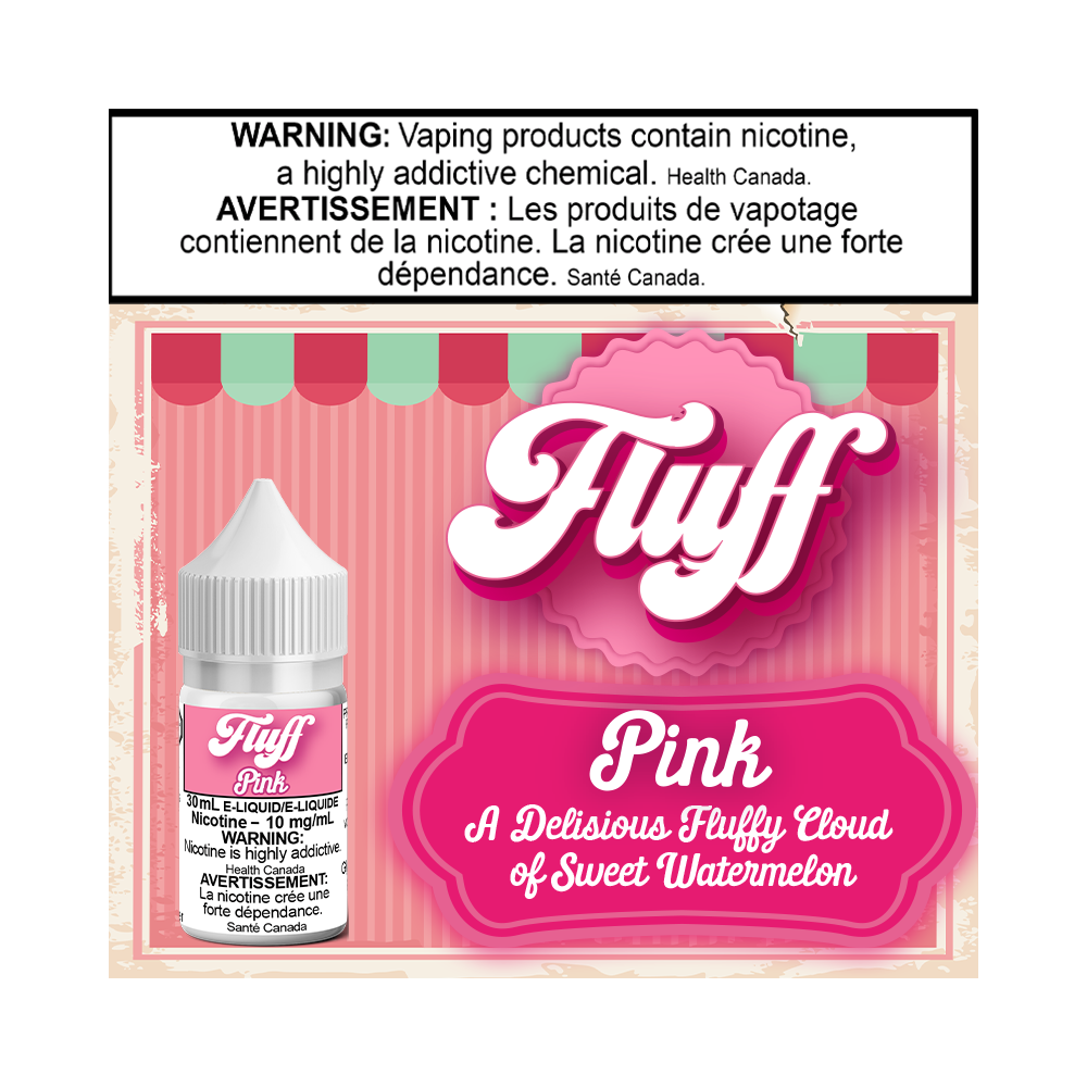 Fluff Pink 30ml Salt Excised